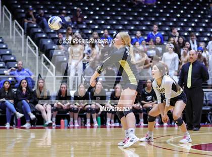 Thumbnail 3 in Beckville vs. Crawford (UIL Volleyball 2A Semifinals) photogallery.
