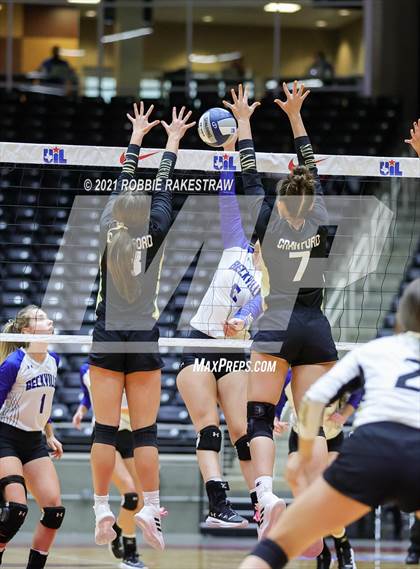 Thumbnail 1 in Beckville vs. Crawford (UIL Volleyball 2A Semifinals) photogallery.