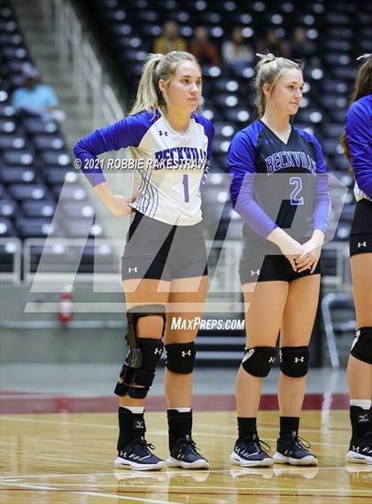 Thumbnail 3 in Beckville vs. Crawford (UIL Volleyball 2A Semifinals) photogallery.