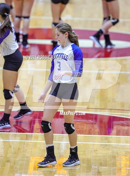 Thumbnail 3 in Beckville vs. Crawford (UIL Volleyball 2A Semifinals) photogallery.