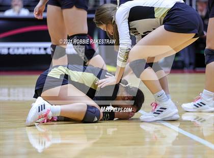 Thumbnail 1 in Beckville vs. Crawford (UIL Volleyball 2A Semifinals) photogallery.