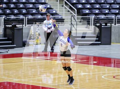 Thumbnail 2 in Beckville vs. Crawford (UIL Volleyball 2A Semifinals) photogallery.
