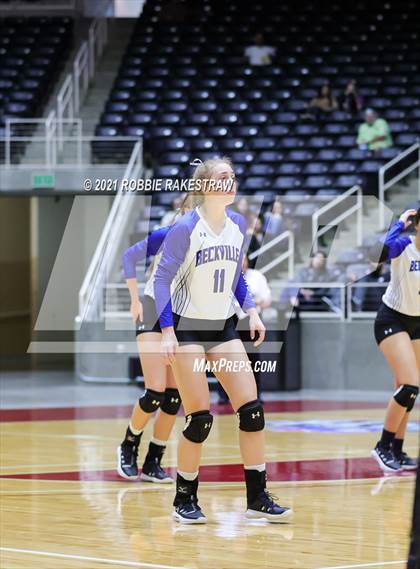 Thumbnail 3 in Beckville vs. Crawford (UIL Volleyball 2A Semifinals) photogallery.