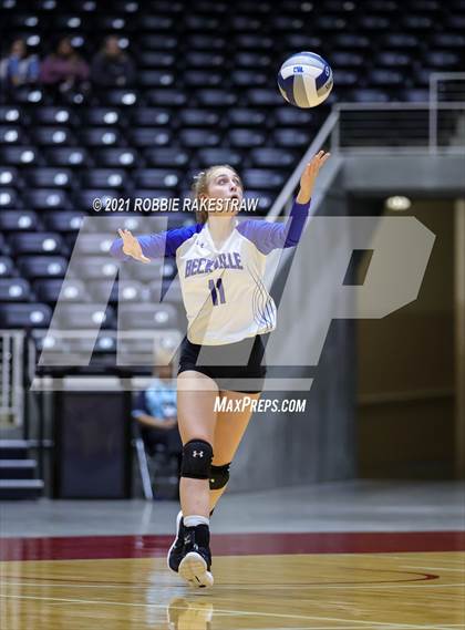 Thumbnail 1 in Beckville vs. Crawford (UIL Volleyball 2A Semifinals) photogallery.