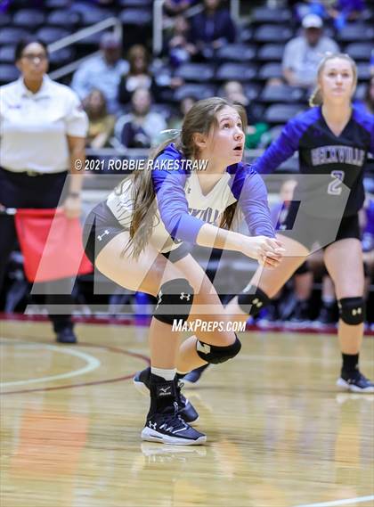 Thumbnail 3 in Beckville vs. Crawford (UIL Volleyball 2A Semifinals) photogallery.