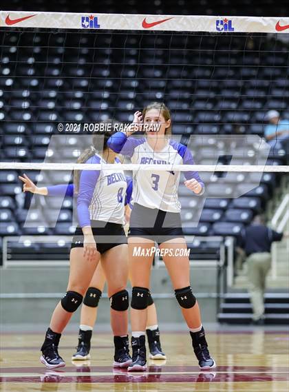 Thumbnail 2 in Beckville vs. Crawford (UIL Volleyball 2A Semifinals) photogallery.