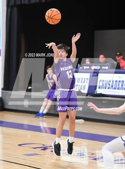 Thumbnail 1 in Wickenburg @ Northwest Christian (Senior Night) photogallery.