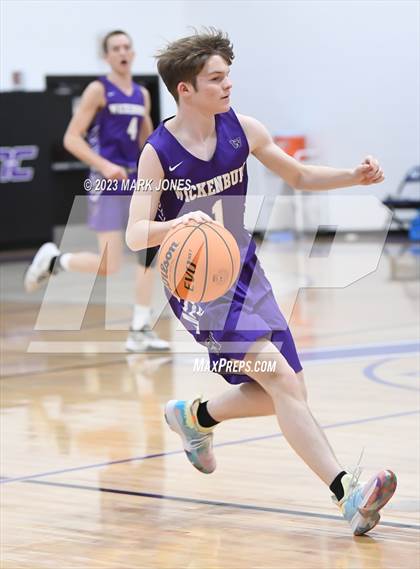 Thumbnail 3 in Wickenburg @ Northwest Christian (Senior Night) photogallery.