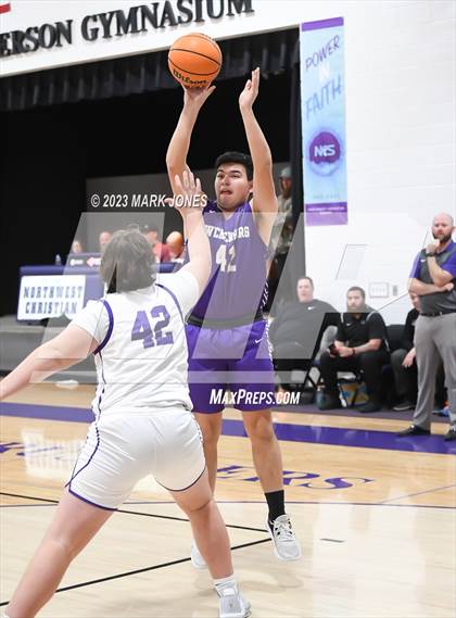 Thumbnail 2 in Wickenburg @ Northwest Christian (Senior Night) photogallery.