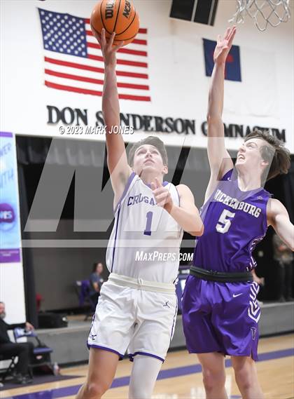 Thumbnail 2 in Wickenburg @ Northwest Christian (Senior Night) photogallery.