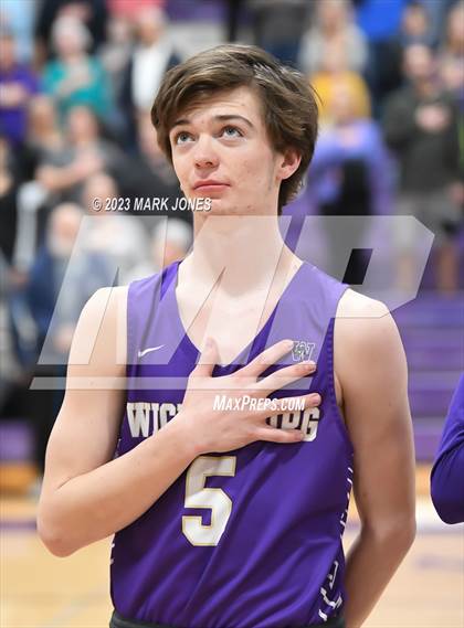 Thumbnail 2 in Wickenburg @ Northwest Christian (Senior Night) photogallery.