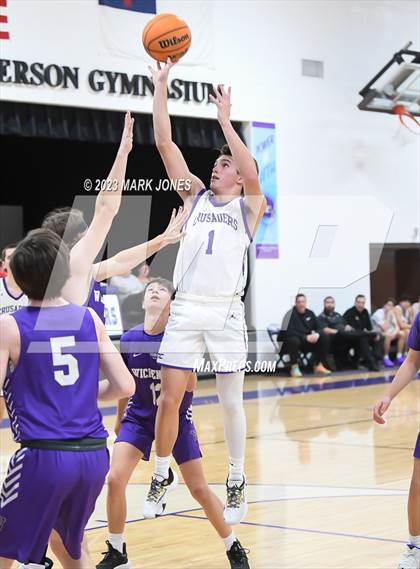 Thumbnail 1 in Wickenburg @ Northwest Christian (Senior Night) photogallery.