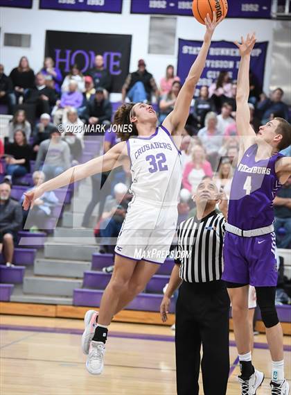 Thumbnail 2 in Wickenburg @ Northwest Christian (Senior Night) photogallery.