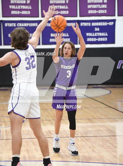 Thumbnail 1 in Wickenburg @ Northwest Christian (Senior Night) photogallery.