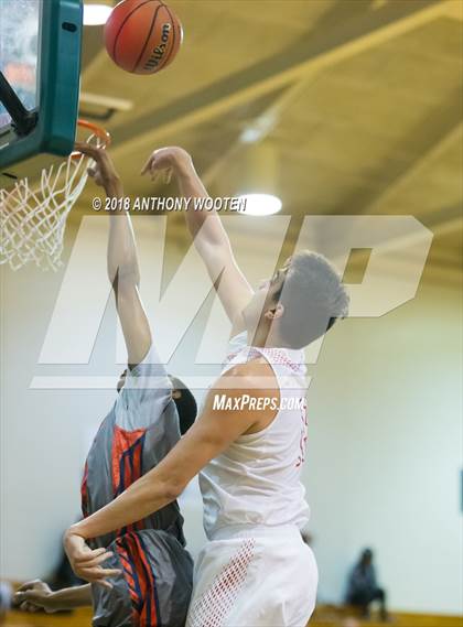 Thumbnail 3 in Freedom Christian Academy vs Wayne Country Day (Hoops and Dreams Showcase) photogallery.