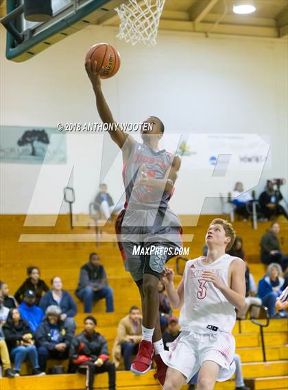 Thumbnail 3 in Freedom Christian Academy vs Wayne Country Day (Hoops and Dreams Showcase) photogallery.