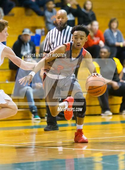 Thumbnail 3 in Freedom Christian Academy vs Wayne Country Day (Hoops and Dreams Showcase) photogallery.