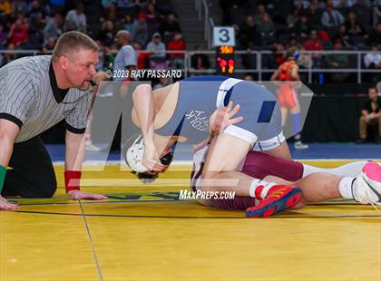 Thumbnail 3 in NYSPHSAA Wrestling Championships Quarter Finals 102 lbs. - 126 lbs. photogallery.
