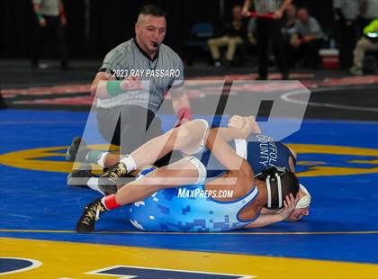 Thumbnail 2 in NYSPHSAA Wrestling Championships Quarter Finals 102 lbs. - 126 lbs. photogallery.