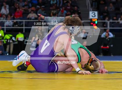 Thumbnail 1 in NYSPHSAA Wrestling Championships Quarter Finals 102 lbs. - 126 lbs. photogallery.