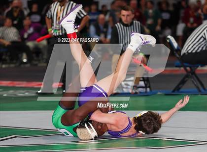 Thumbnail 3 in NYSPHSAA Wrestling Championships Quarter Finals 102 lbs. - 126 lbs. photogallery.