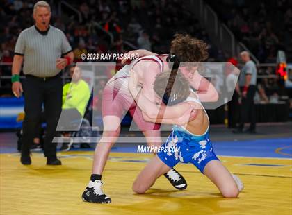 Thumbnail 3 in NYSPHSAA Wrestling Championships Quarter Finals 102 lbs. - 126 lbs. photogallery.