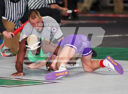 Thumbnail 3 in NYSPHSAA Wrestling Championships Quarter Finals 102 lbs. - 126 lbs. photogallery.