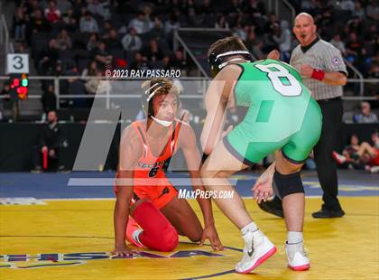 Thumbnail 1 in NYSPHSAA Wrestling Championships Quarter Finals 102 lbs. - 126 lbs. photogallery.