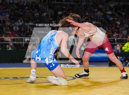 Thumbnail 3 in NYSPHSAA Wrestling Championships Quarter Finals 102 lbs. - 126 lbs. photogallery.