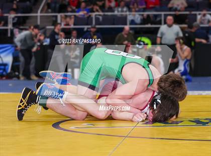 Thumbnail 1 in NYSPHSAA Wrestling Championships Quarter Finals 102 lbs. - 126 lbs. photogallery.
