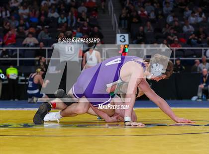 Thumbnail 3 in NYSPHSAA Wrestling Championships Quarter Finals 102 lbs. - 126 lbs. photogallery.