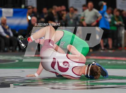 Thumbnail 3 in NYSPHSAA Wrestling Championships Quarter Finals 102 lbs. - 126 lbs. photogallery.
