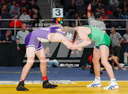 Thumbnail 3 in NYSPHSAA Wrestling Championships Quarter Finals 102 lbs. - 126 lbs. photogallery.