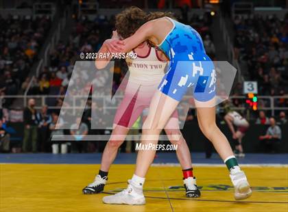 Thumbnail 1 in NYSPHSAA Wrestling Championships Quarter Finals 102 lbs. - 126 lbs. photogallery.