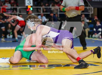 Thumbnail 2 in NYSPHSAA Wrestling Championships Quarter Finals 102 lbs. - 126 lbs. photogallery.