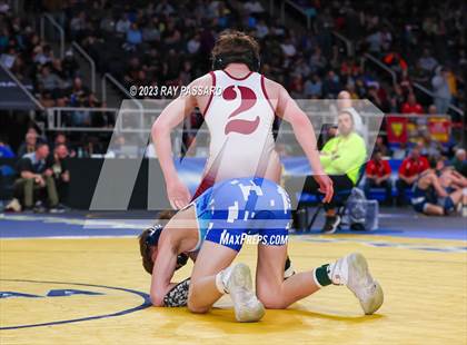 Thumbnail 3 in NYSPHSAA Wrestling Championships Quarter Finals 102 lbs. - 126 lbs. photogallery.