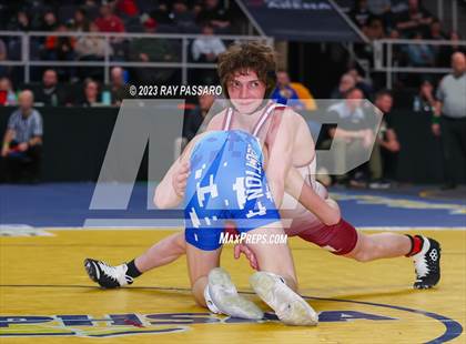 Thumbnail 1 in NYSPHSAA Wrestling Championships Quarter Finals 102 lbs. - 126 lbs. photogallery.