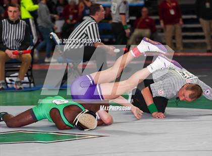 Thumbnail 1 in NYSPHSAA Wrestling Championships Quarter Finals 102 lbs. - 126 lbs. photogallery.