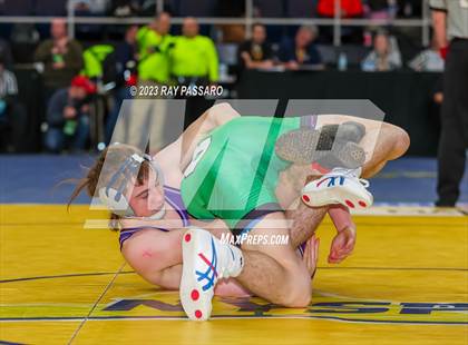 Thumbnail 1 in NYSPHSAA Wrestling Championships Quarter Finals 102 lbs. - 126 lbs. photogallery.