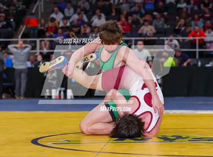 Thumbnail 3 in NYSPHSAA Wrestling Championships Quarter Finals 102 lbs. - 126 lbs. photogallery.