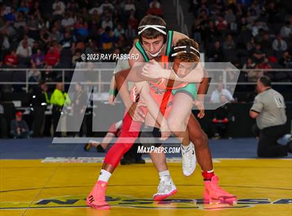 Thumbnail 3 in NYSPHSAA Wrestling Championships Quarter Finals 102 lbs. - 126 lbs. photogallery.