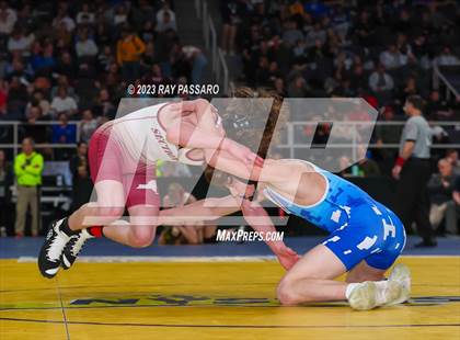 Thumbnail 2 in NYSPHSAA Wrestling Championships Quarter Finals 102 lbs. - 126 lbs. photogallery.