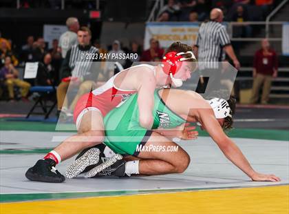 Thumbnail 1 in NYSPHSAA Wrestling Championships Quarter Finals 102 lbs. - 126 lbs. photogallery.