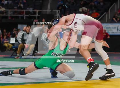 Thumbnail 2 in NYSPHSAA Wrestling Championships Quarter Finals 102 lbs. - 126 lbs. photogallery.