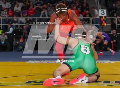 Thumbnail 1 in NYSPHSAA Wrestling Championships Quarter Finals 102 lbs. - 126 lbs. photogallery.