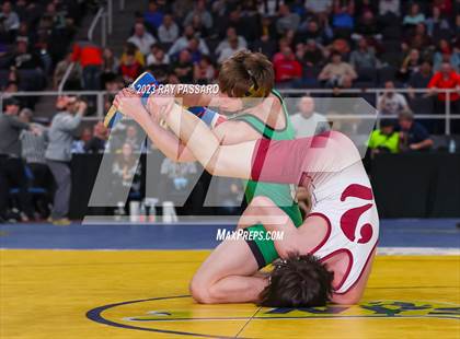 Thumbnail 2 in NYSPHSAA Wrestling Championships Quarter Finals 102 lbs. - 126 lbs. photogallery.