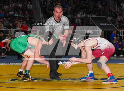 Thumbnail 1 in NYSPHSAA Wrestling Championships Quarter Finals 102 lbs. - 126 lbs. photogallery.