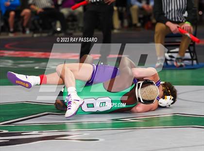 Thumbnail 2 in NYSPHSAA Wrestling Championships Quarter Finals 102 lbs. - 126 lbs. photogallery.
