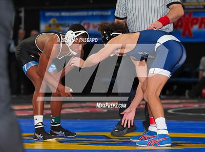 Thumbnail 2 in NYSPHSAA Wrestling Championships Quarter Finals 102 lbs. - 126 lbs. photogallery.