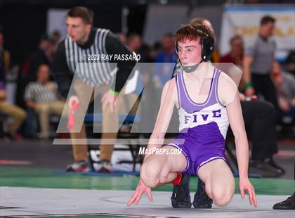 Thumbnail 1 in NYSPHSAA Wrestling Championships Quarter Finals 102 lbs. - 126 lbs. photogallery.